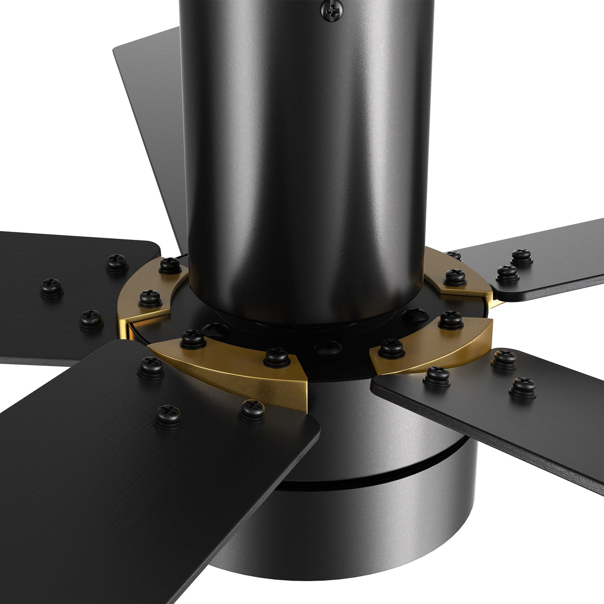 TARRASA 52 inch 5-Blade Flush Mount Smart Ceiling Fan with LED Light & Remote