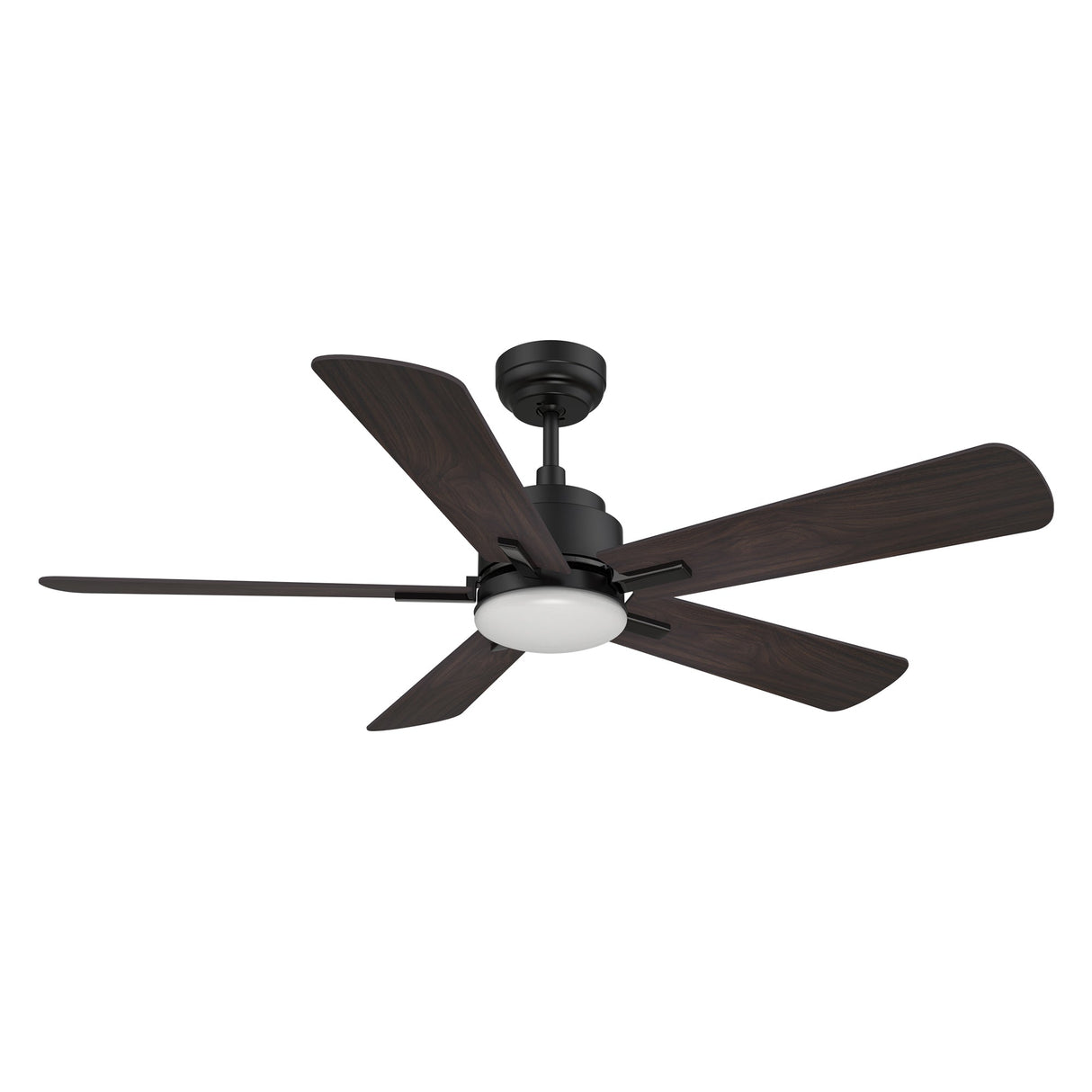 OLINDA 52 In 5 Blade Smart Ceiling Fan With Integrated LED Lights With Google Home