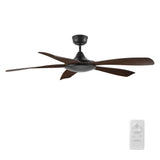 SALEM 52 In 5 Blade Smart Ceiling Fan Without  LED  Lights With Google Home