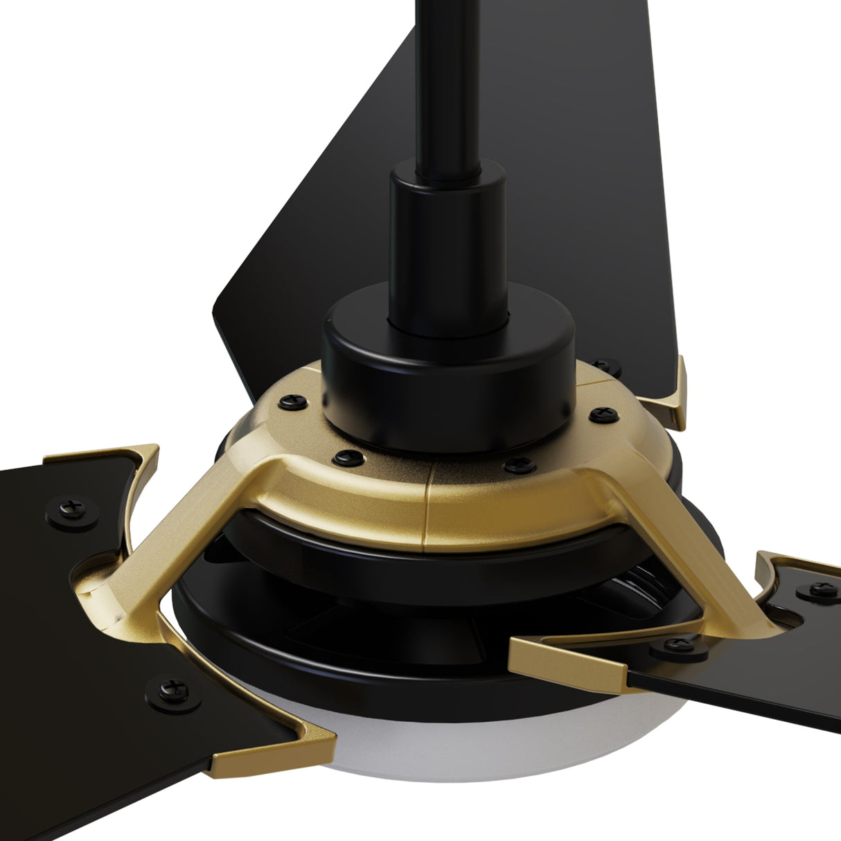 KAJ 56 In 3 Blade Smart Ceiling Fan With Integrated LED Lights With Google Home