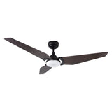 KAJ 56 In 3 Blade Smart Ceiling Fan With Integrated LED Lights With Google Home
