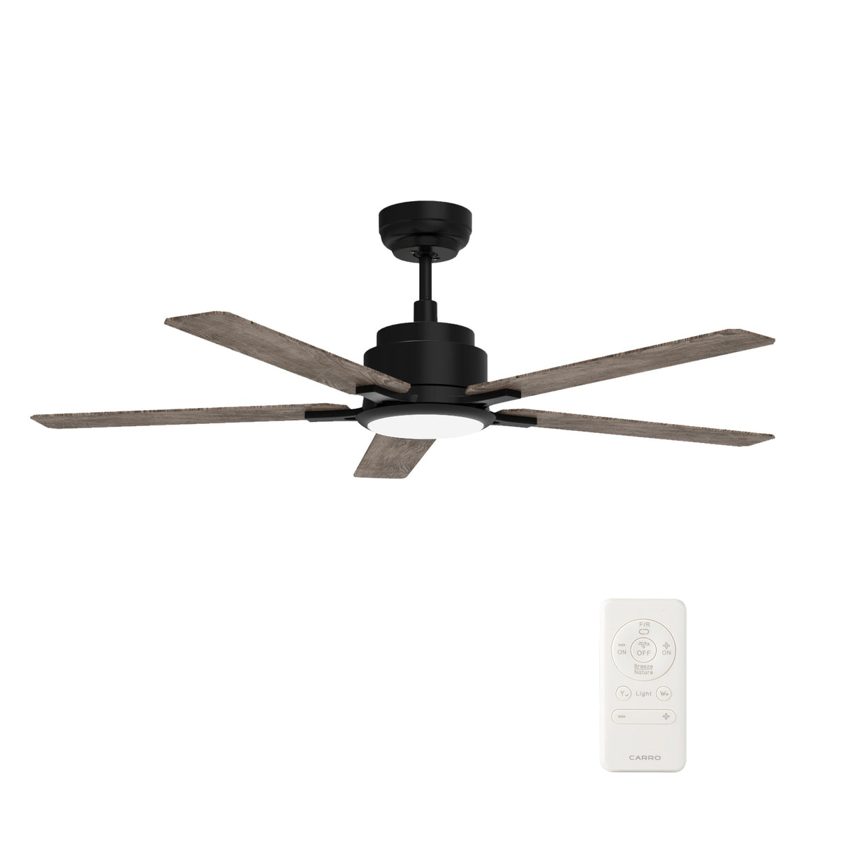 ESPEAR 56 In 5 Blade Smart Ceiling Fan With Integrated LED Lights With Google Home