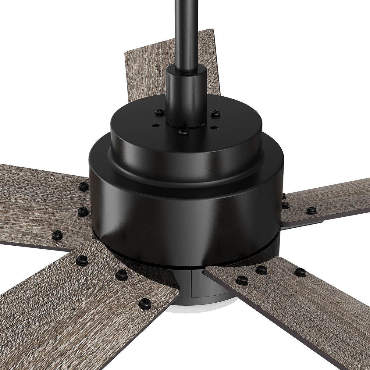 ASCENDER 56 In 5 Blade Smart Ceiling Fan With Integrated LED Lights With Google Home