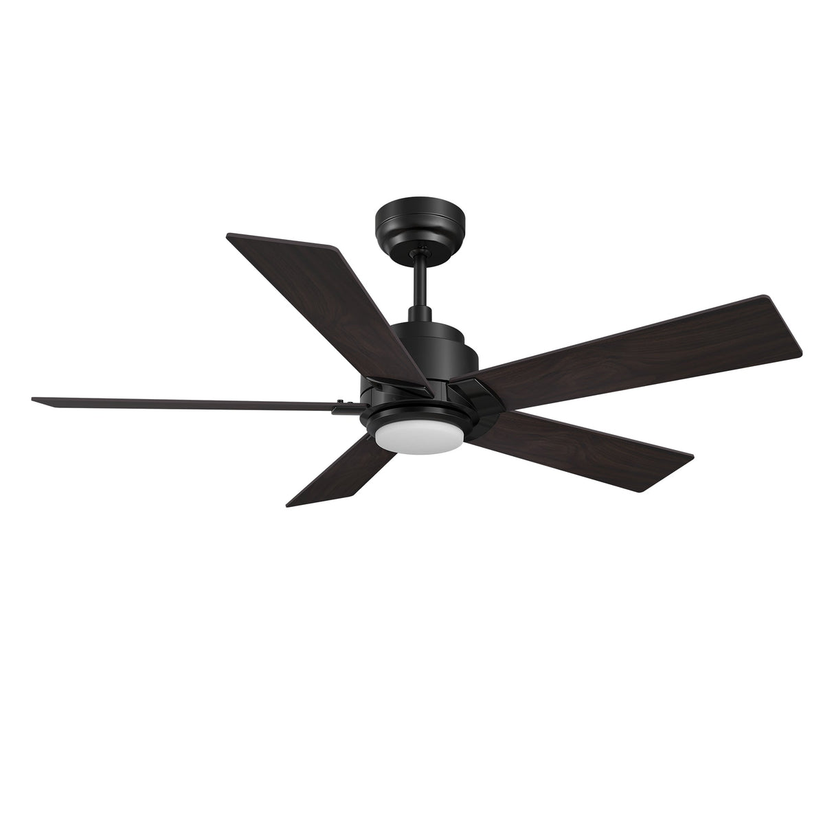 ASCENDER 60 In 5 Blade Smart Ceiling Fan With Integrated LED Lights With Google Home