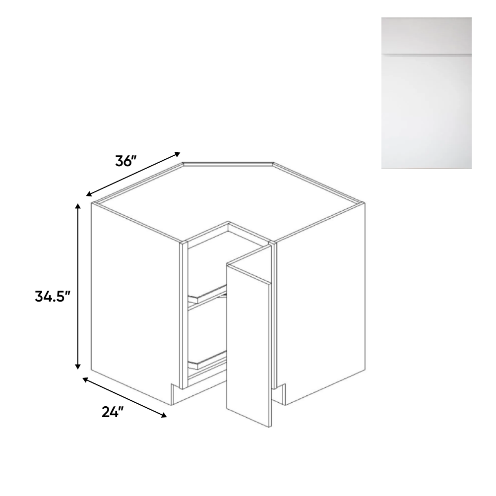 Sonoma White - Lazy Susan Base Cabinets - 36