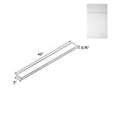 RTA - Sonoma White - Wall Fillers - 3"W x 42"H x 0.75"D