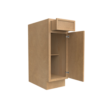 Slim Shaker Karamel - Door and Drawer Base Cabinet - 12