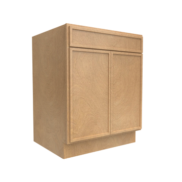 RTA - Slim Shaker Karamel - Double Door Cabinets - 27