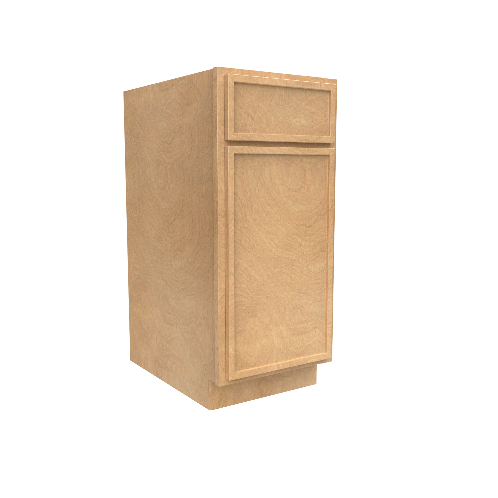 RTA - Slim Shaker Karamel - File Drawer Base Cabinets - 18"W x 30"H x 21"D