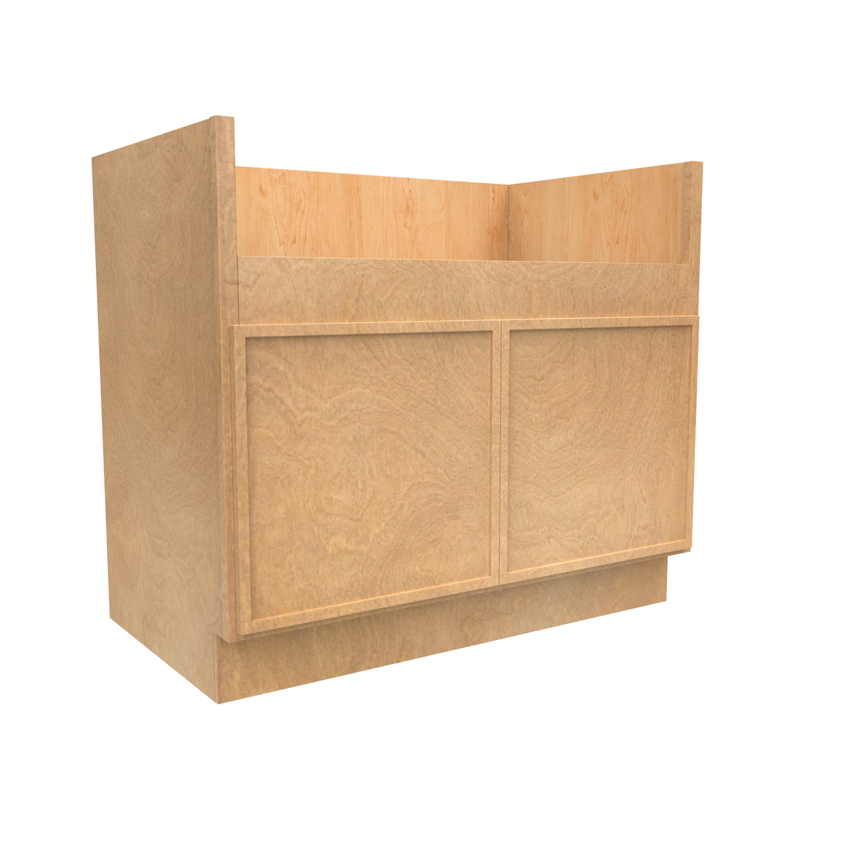 RTA - Slim Shaker Karamel - Farm Sink Base Cabinets - 39"W x 34.5"H x 24"D