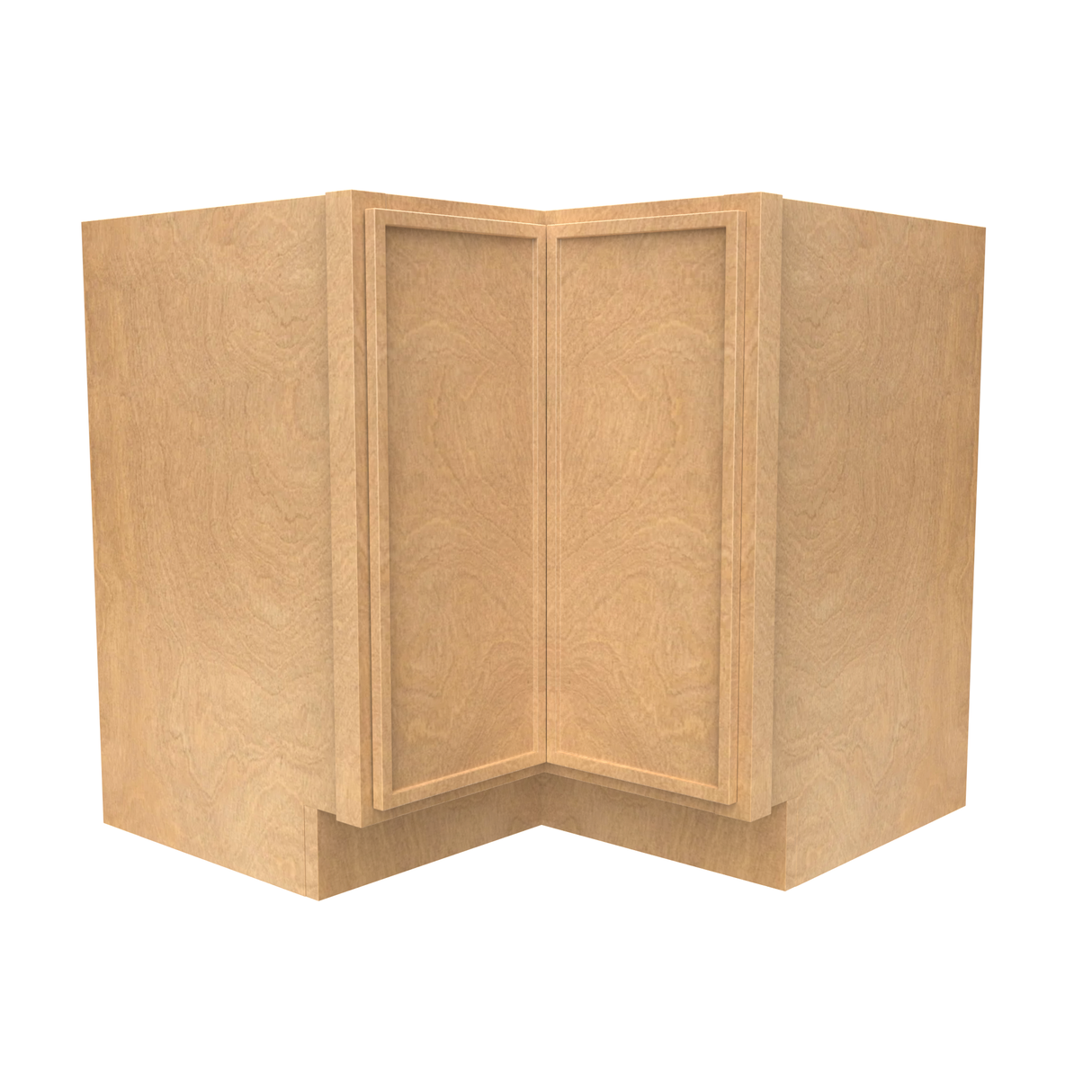 RTA - Slim Shaker Karamel - Lazy Susan Base Cabinets - 36"W x 34.5"H x 33"D