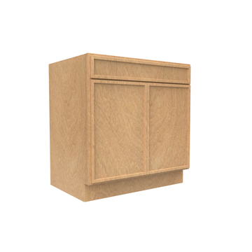 Slim Shaker Karamel - Sink Base Cabinets - 33