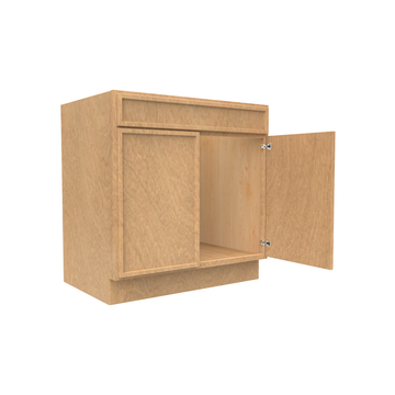 RTA - Slim Shaker Karamel - Sink Base Cabinets - 33