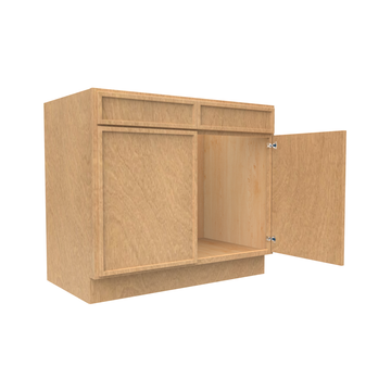 Slim Shaker Karamel - Sink Base Cabinets - 39