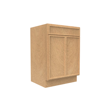 Slim Shaker Karamel - Vanity Sink Base Cabinets - 24