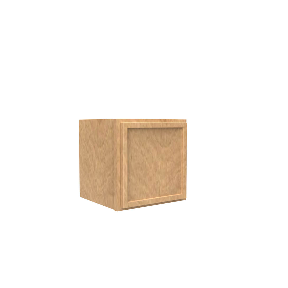 RTA - Slim Shaker Karamel - Single Door Wall Cabinets - 12"W x 12"H x 12"D