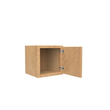 Slim Shaker Karamel - Single Door Wall Cabinets - 12