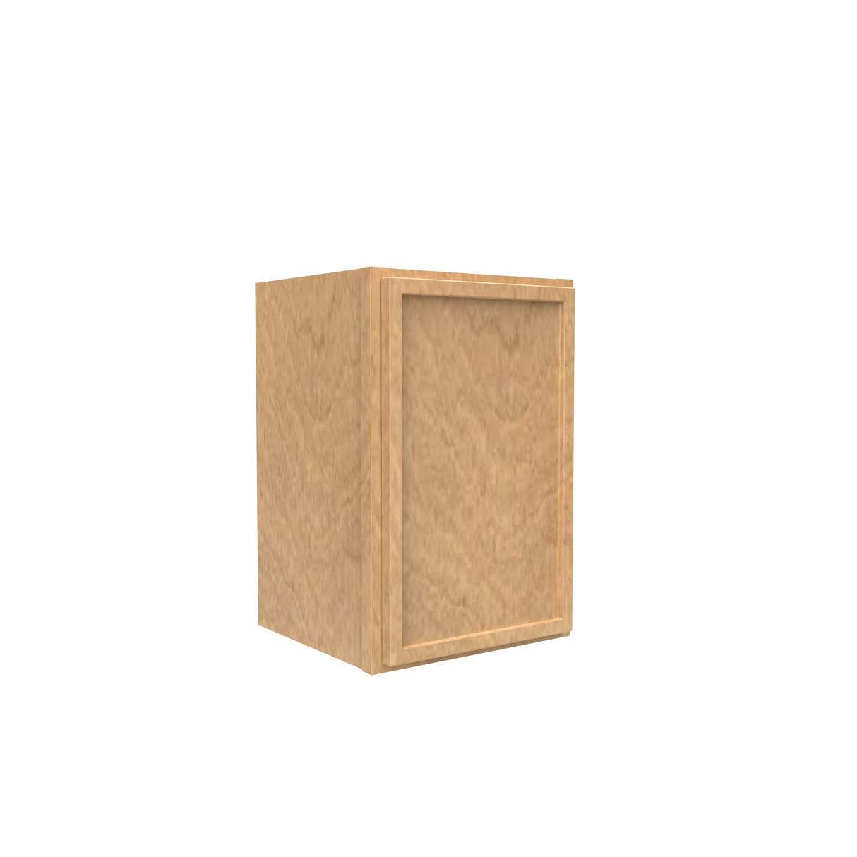 RTA - Slim Shaker Karamel - 18"Height Single Door Wall Cabinets - 12"W x 18"H x 12"D