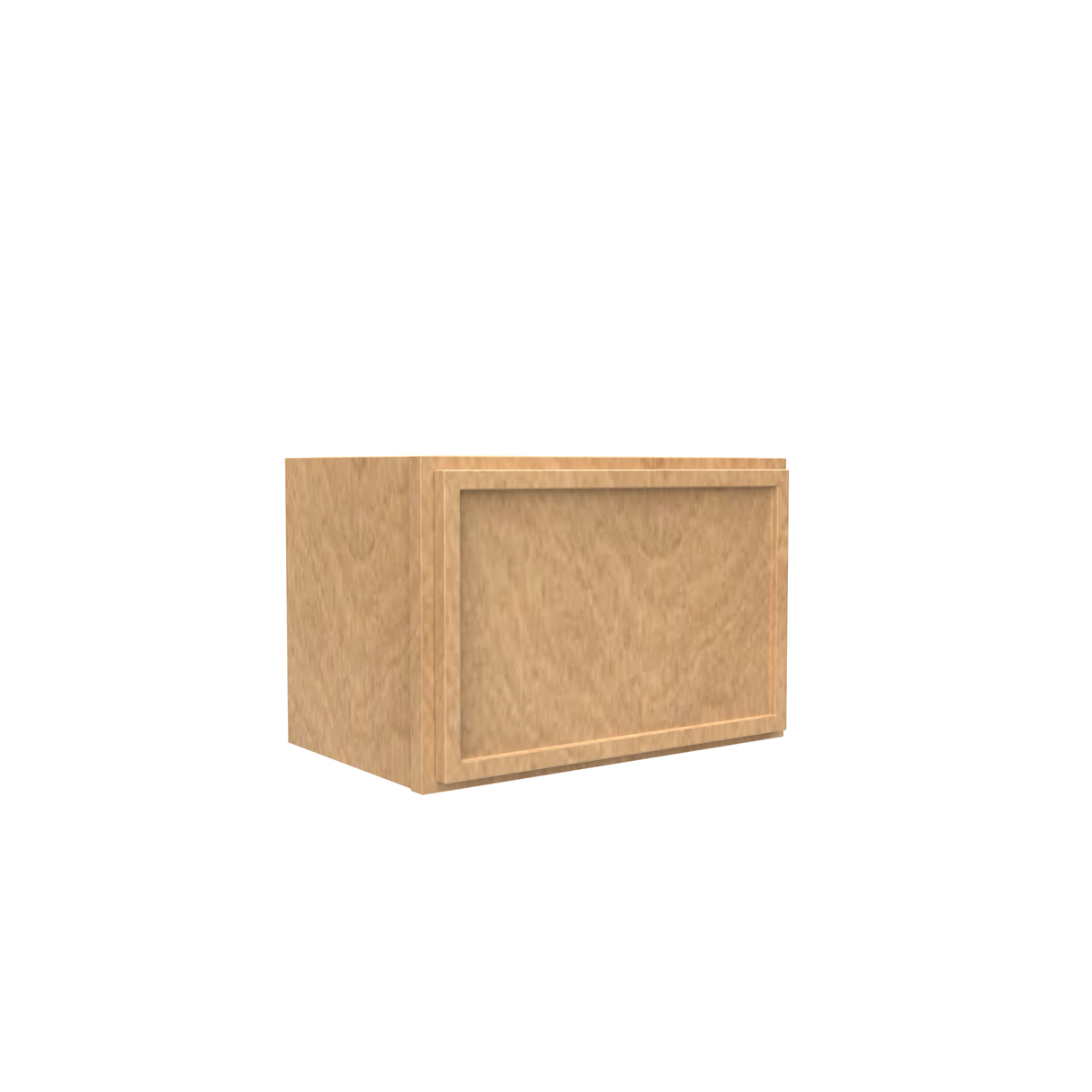 RTA - Slim Shaker Karamel - Single Door Wall Cabinets - 18"W x 12"H x 12"D
