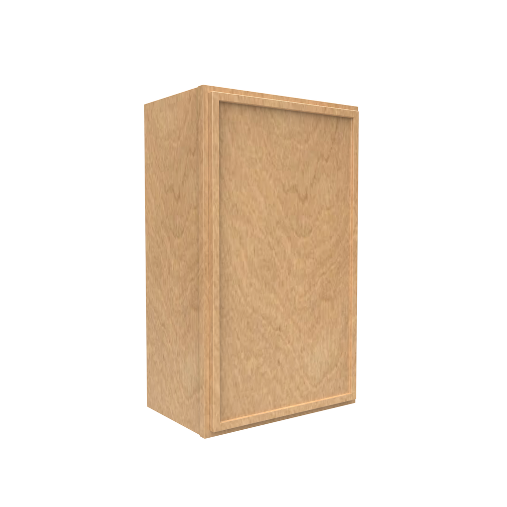 Slim Shaker Karamel - 18 Inch Height Single Door Wall Cabinet - 18