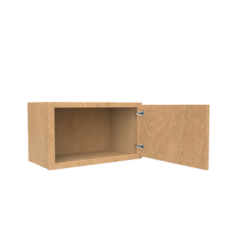 RTA - Slim Shaker Karamel - Single Door Wall Cabinets - 21