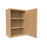 RTA - Slim Shaker Karamel - Single Door Wall Cabinet - 21"W x 30"H x 12"D