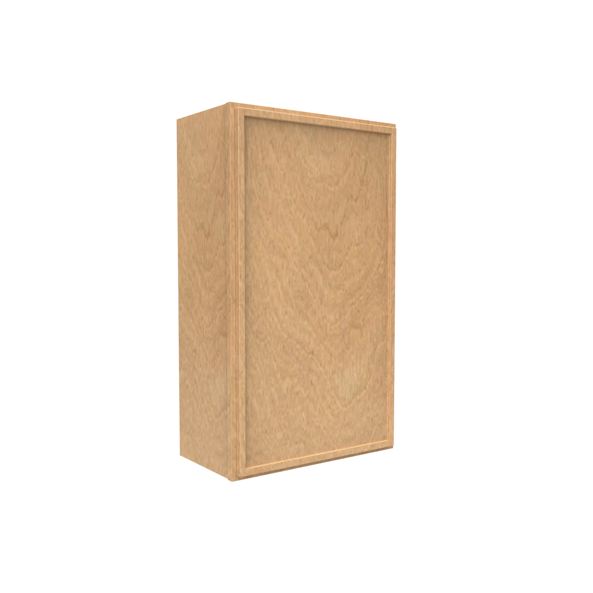 RTA - Slim Shaker Karamel - 36"Height Single Door Wall Cabinets - 21"W x 36"H x 12"D