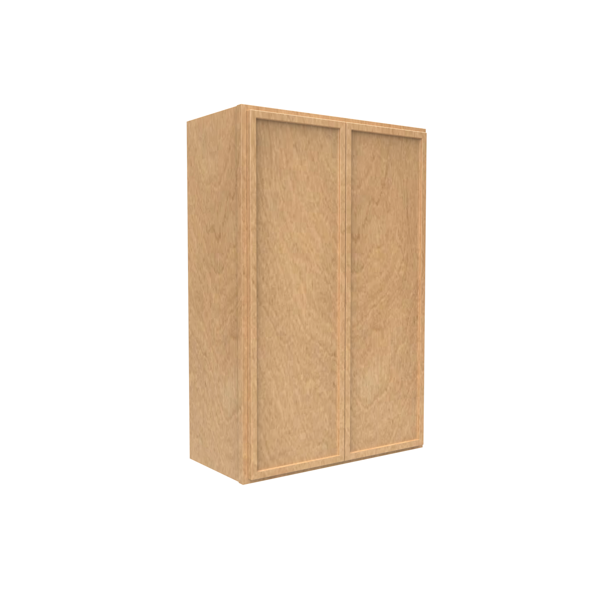 RTA - Slim Shaker Karamel - 36"Height Double Door Wall Cabinets - 24"W x 36"H x 12"D