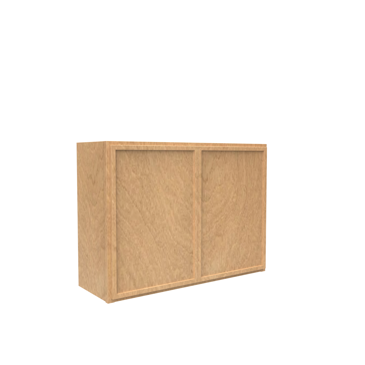 RTA - Slim Shaker Karamel - 24" Height Double Door Wall Cabinets - 33"W x 24"H x 12"D