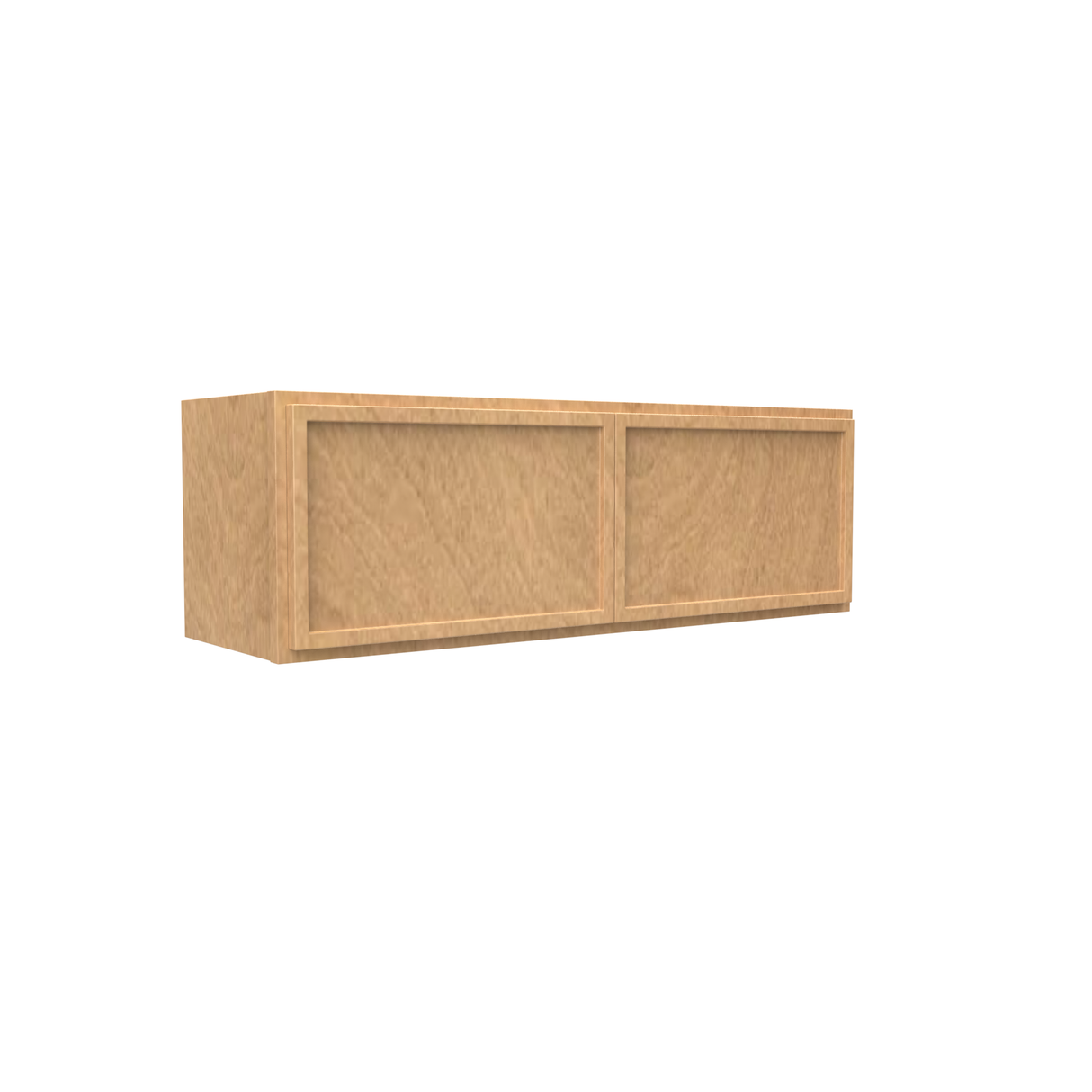 RTA - Slim Shaker Karamel - 12"Height Double Door Wall Cabinets - 36"W x 12"H x 12"D