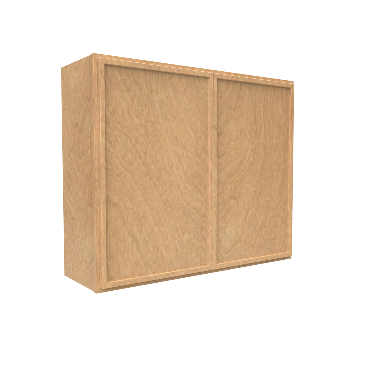 RTA - Slim Shaker Karamel - 30"Height Double Door Wall Cabinets - 36"W x 30"H x 12"D
