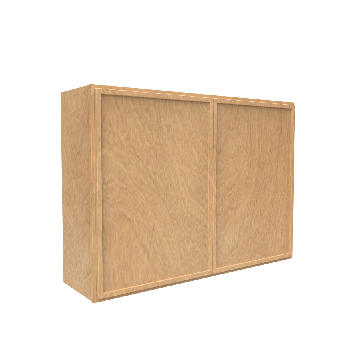 RTA - Slim Shaker Karamel - 30"Height Double Door Wall Cabinets - 42"W x 30"H x 12"D