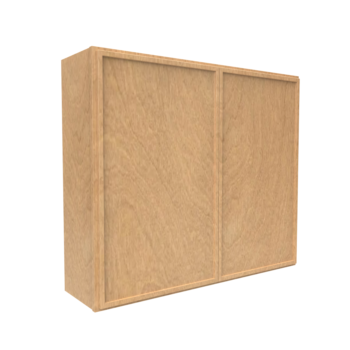 RTA - Slim Shaker Karamel - 36"Height Double Door Wall Cabinets - 42"W x 36"H x 12"D