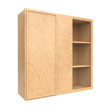 RTA - Slim Shaker Karamel - Wall Blind Corner Cabinets - 36