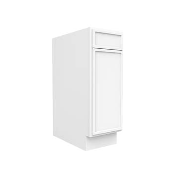 Slim Shaker Oatmeal - Single Door Cabinets - 12