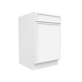 RTA - Slim Shaker Oatmeal - Single Door Cabinets - 21"W x 34.5"H x 24"D