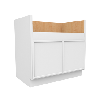 Slim Shaker Oatmeal - Farm Sink Base Cabinets - 36