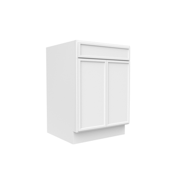 RTA - Slim Shaker Oatmeal - Sink Base Cabinets - 24