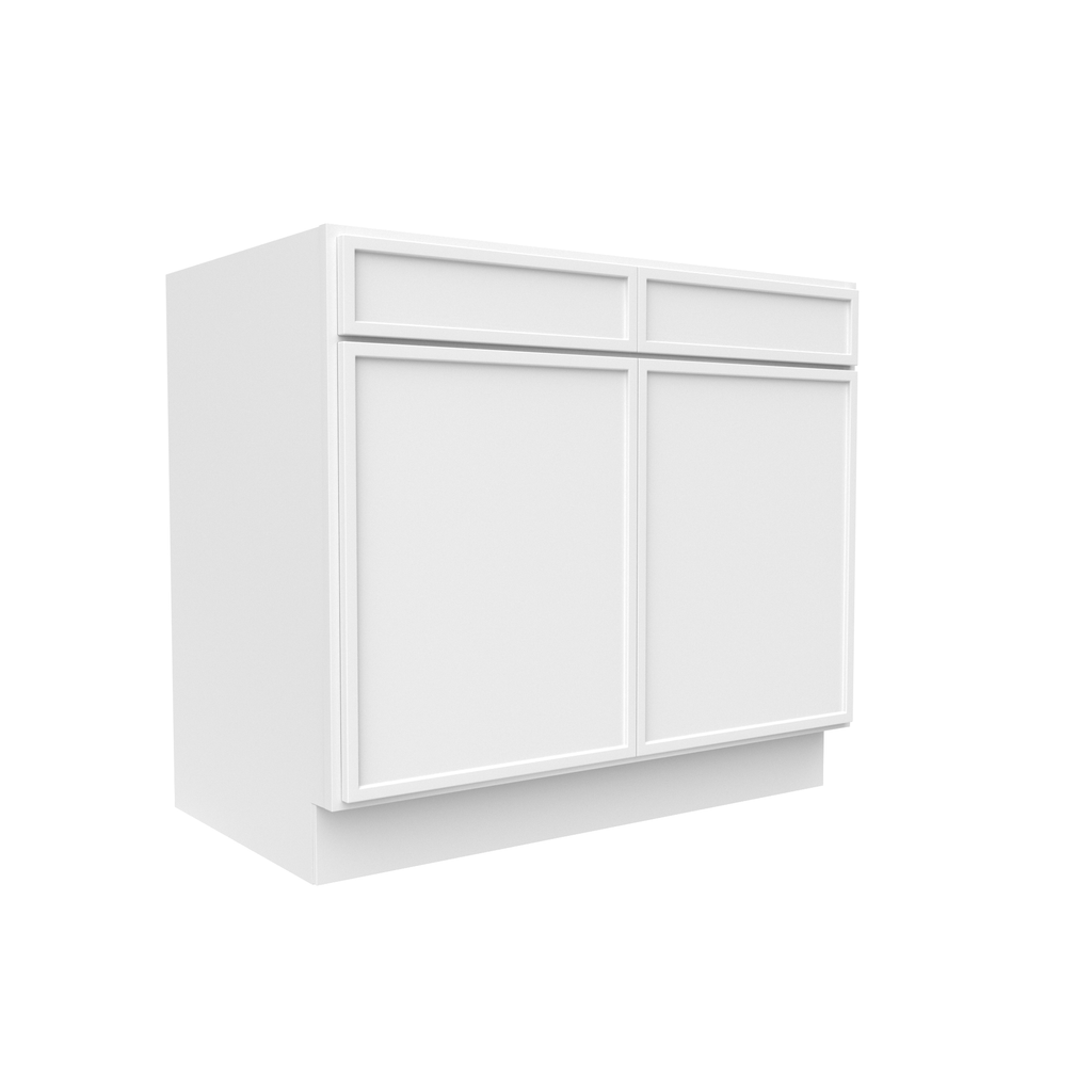 Slim Shaker Oatmeal - 39 Inch Sink Base Cabinet - 39