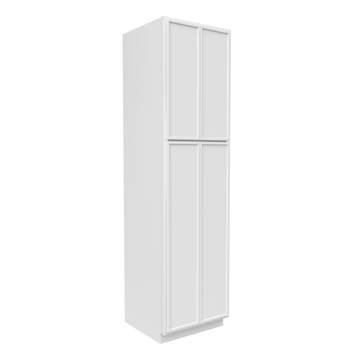 Slim Shaker Oatmeal - Double Door Pantry Cabinets - 24