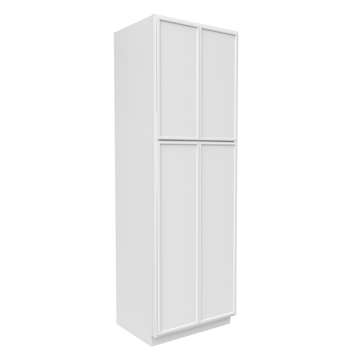 Slim Shaker Oatmeal - Double Door Pantry Cabinets - 30