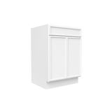 RTA - Slim Shaker Oatmeal - Vanity Sink Base Cabinets - 24"W x 34.5"H x 21"D