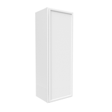 RTA - Slim Shaker Oatmeal - 42"Height Single Door Wall Cabinets - 15"W x 42"H x 12"D