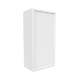 RTA - Slim Shaker Oatmeal - 36" Height Single Door Wall Cabinets - 18"W x 36"H x 12"D