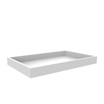 Roll Out Tray for Cabinets - Fits B33 - Aria White Shaker Cabinet - RTA