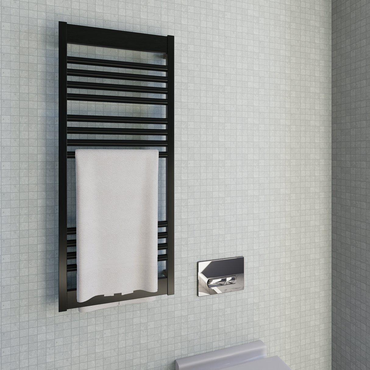 2 x 2 in Coliseo Platinum Matte Glazed Porcelain Mosaic