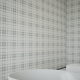 Plaid Soho Afternoon Blend Matte Glazed Porcelain Mosaic