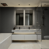 2 x 2 in Artifact Umber Matte Glazed Porcelain Mosaic