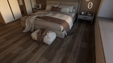 SPC Flooring - Click Lock Floating - Flint Mocha - 7" x 48" x 6mm - 20 mil Wear Layer - Grande  Collections (23.64SQ FT/ CTN)