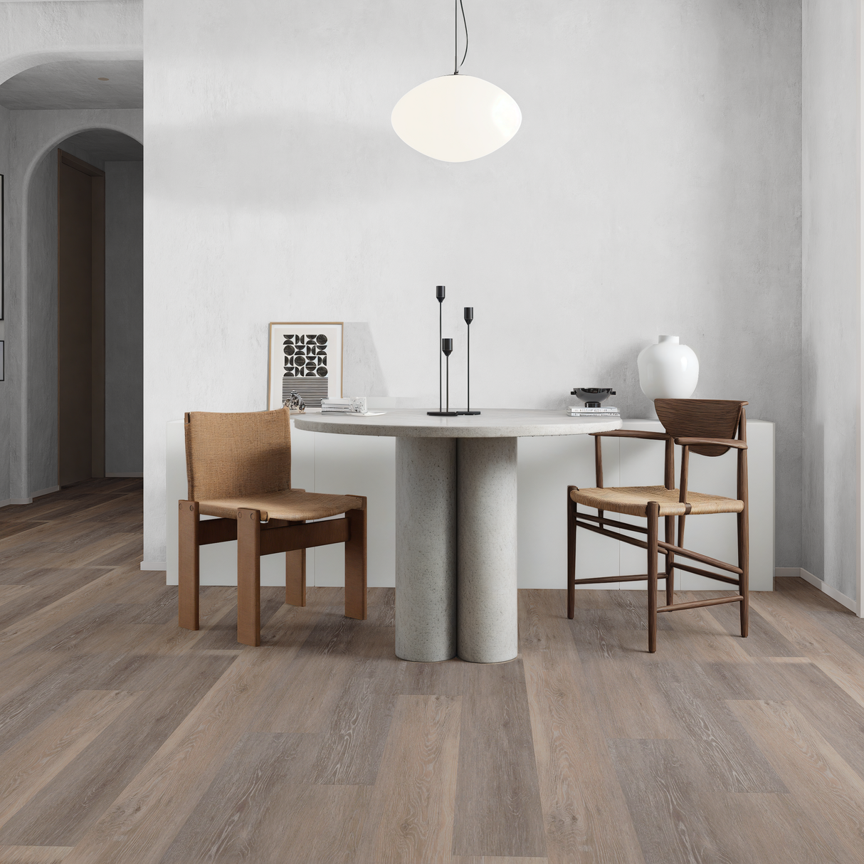 COREtec Plus 7 Plank VV024-00707 Waterproof Rigid Core WPC Luxury Vinyl Floor Plank 7" x 48" x 8mm
